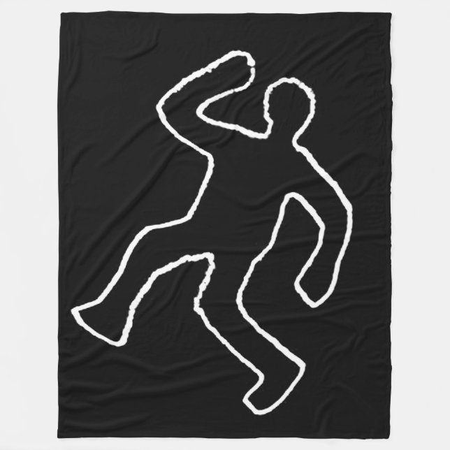 Manta muerta de la mordaza del esquema de la tiza (Anverso)