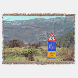 Manta Muestra del EL Camino de Santiago