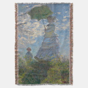 Manta Mujer con parasol - Madame Monet y su hijo