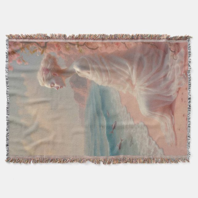 Manta Mujer etérea en una playa de ensueño (Anverso)