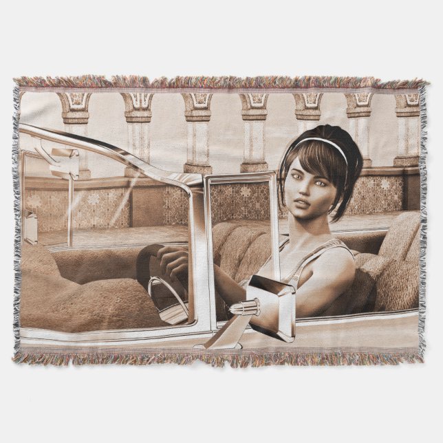 Manta Mujer Vintage (Anverso)