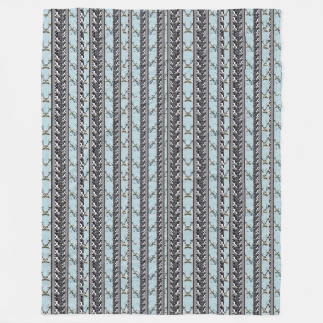 Manta multi de la raya de la orquídea de las (Anverso)