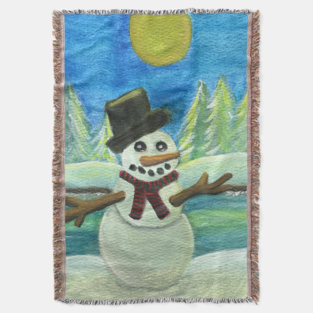 Manta Muñeco de nieve Sun-Besado (Frente vertical)