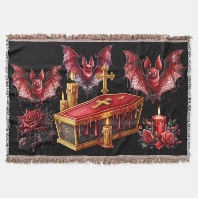 Manta Murciélagos Vampiros (Anverso)