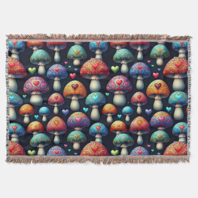 Manta Mushroom Love (Anverso)