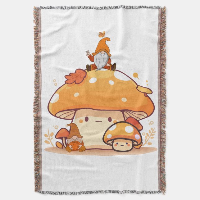 Manta Mushroom y Gnome Fall (Frente vertical)
