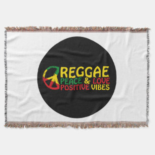 Manta Música de reggae con citas positivas