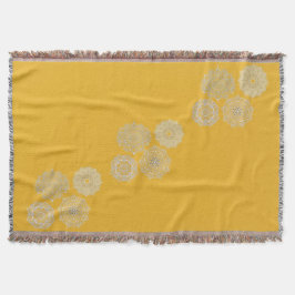 Manta Mustard y Mandalas