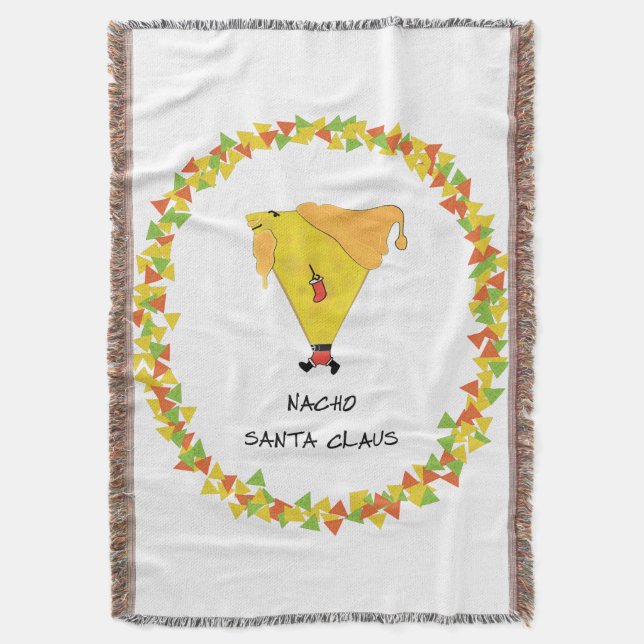 Manta Nacho Santa con chile (Frente vertical)
