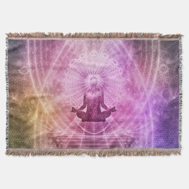 Manta Namaste Zen Rosa (Anverso)