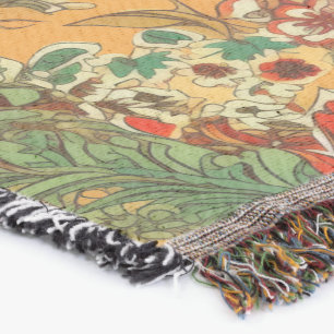 Manta Naranja amarillo al estilo balinés de los Batik in