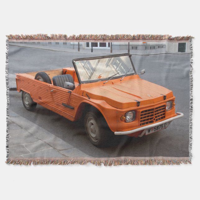 Manta Naranja Citroen Mehari (Anverso)