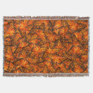 Manta naranja de mariposas fritas o pasiones del Golfo