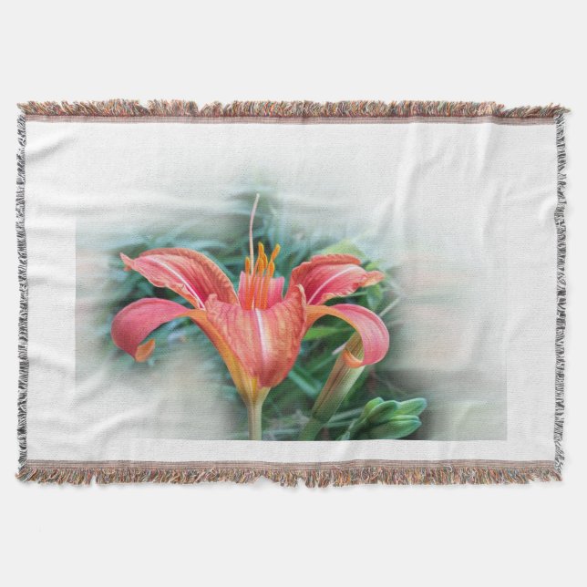 Manta naranja lily (Anverso)