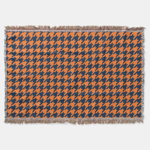 Manta Naranja/marina de guerra Houndstooth