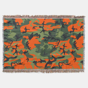 Manta Naranja y Camuflaje Verde, Ejército