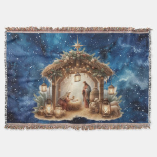 Manta Natividad Throw Blanket