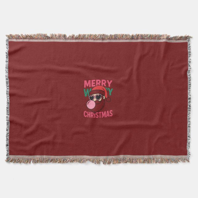 Manta Navidad Retro Burbuja Pop (Anverso)