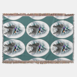 Manta Navidades Bouvier des Flandres