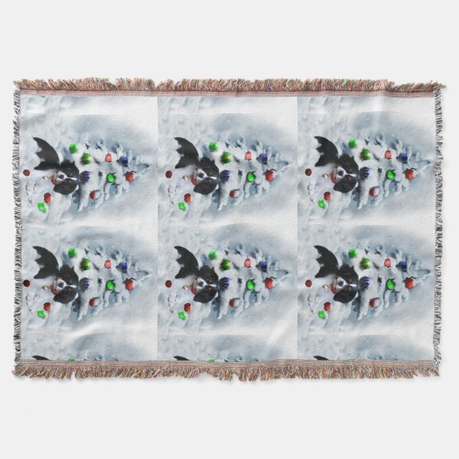 Manta Navidades de Cavalier King Charles Spaniel (Anverso)