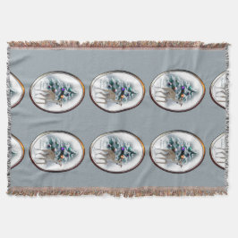 Manta Navidades de Greyhound de Italia