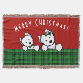 Manta Navidades de KiniArt Westies