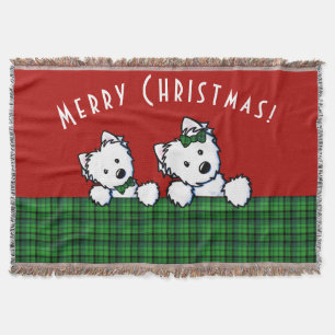 Manta Navidades de KiniArt Westies