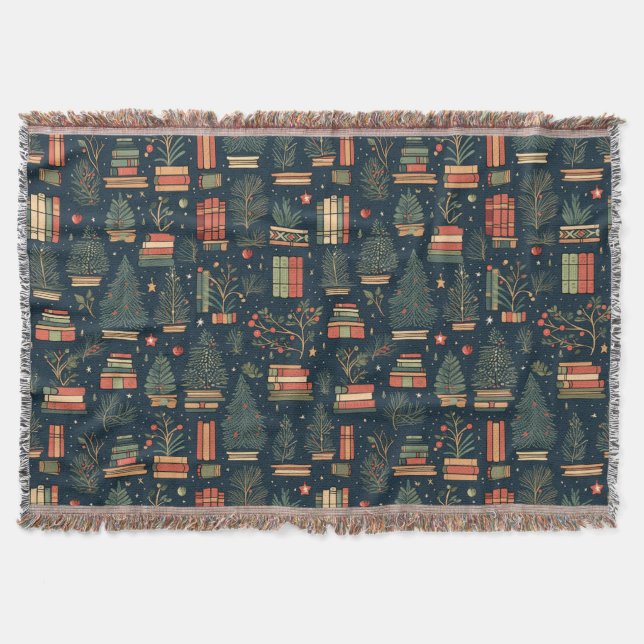 Manta Navidades de los amantes del libro (Anverso)