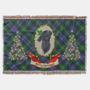 Manta Navidades de MacKenzie Scottie Dog
