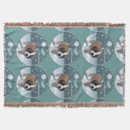 Manta Navidades de St Bernard