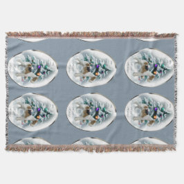 Manta Navidades de Wire Fox Terrier