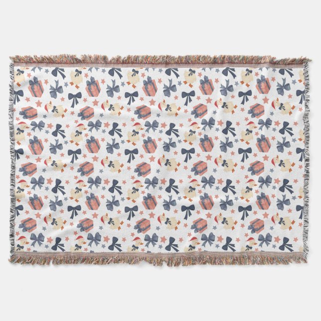 Manta Navidades Duck Throw Blanket (Anverso)