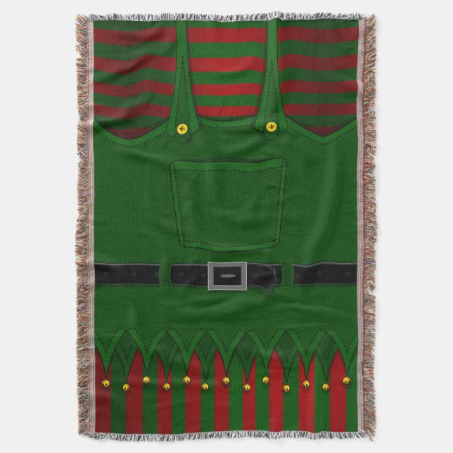 Manta Navidades Elf Throw Blankets Festividades (Frente vertical)