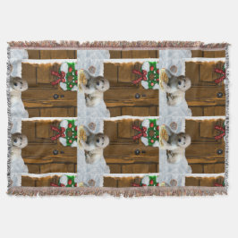 Manta Navidades Goldendoodle