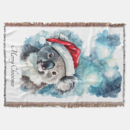 Manta Navidades Koala, personalizable