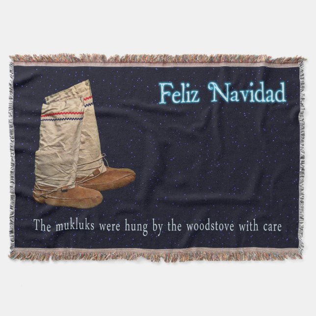 Manta Navidades Mukluks (Anverso)