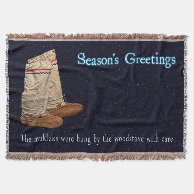 Manta Navidades Mukluks (Anverso)