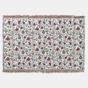 Manta Navidades occidentales cráneos de cráneo de ciervo