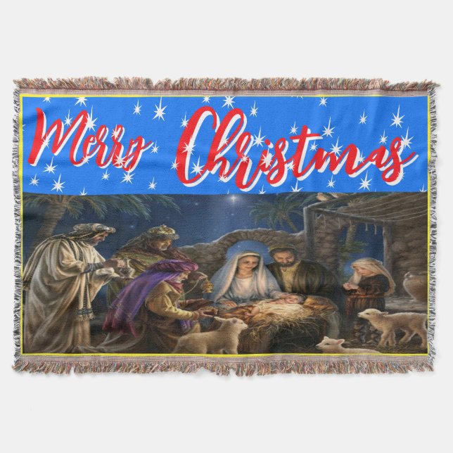 Manta navidades, personalizados,Tira, Fleece y Sherpa (Anverso)