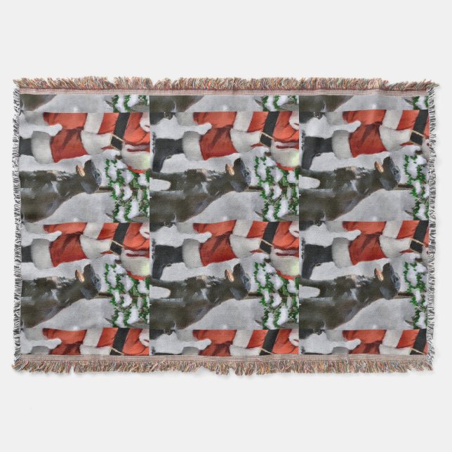 Manta Navidades recuperadores planos (Anverso)