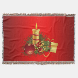 Manta Navidades rojos