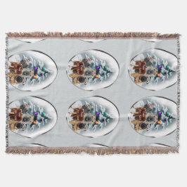 Manta Navidades Shar-Pei de China