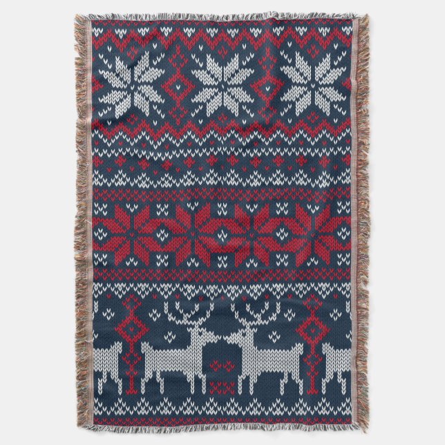 Manta Navidades Sweater Holiday Blanket (Frente vertical)