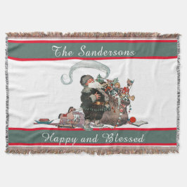 Manta Navidades tradicionales Nombre de la familia Vinta