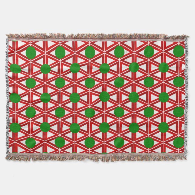Manta Navidades Triangle Quilt (Anverso)