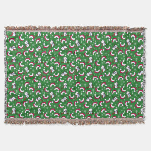 Manta Navidades Westie Throw Blanket
