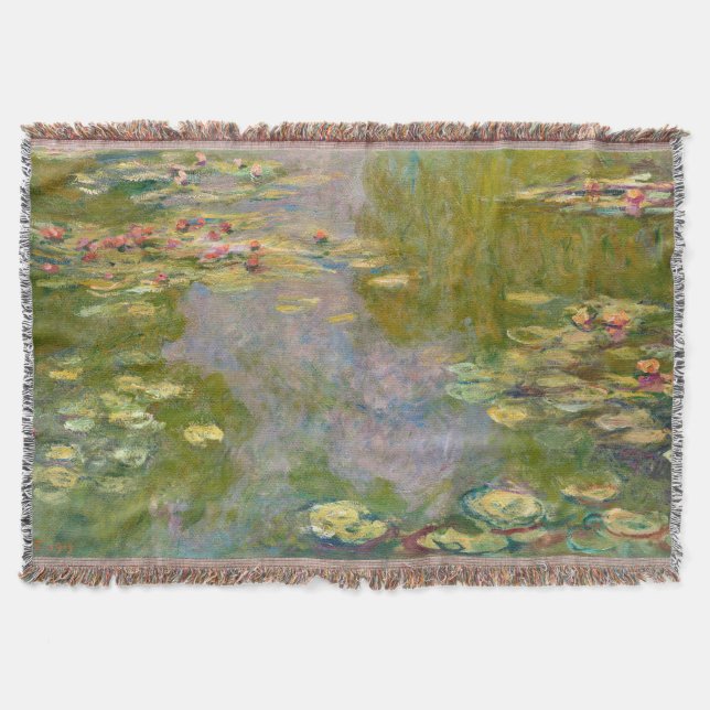 Manta Nenúfares de Claude Monet (Anverso)