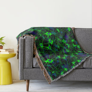 Manta Neuron City Throw