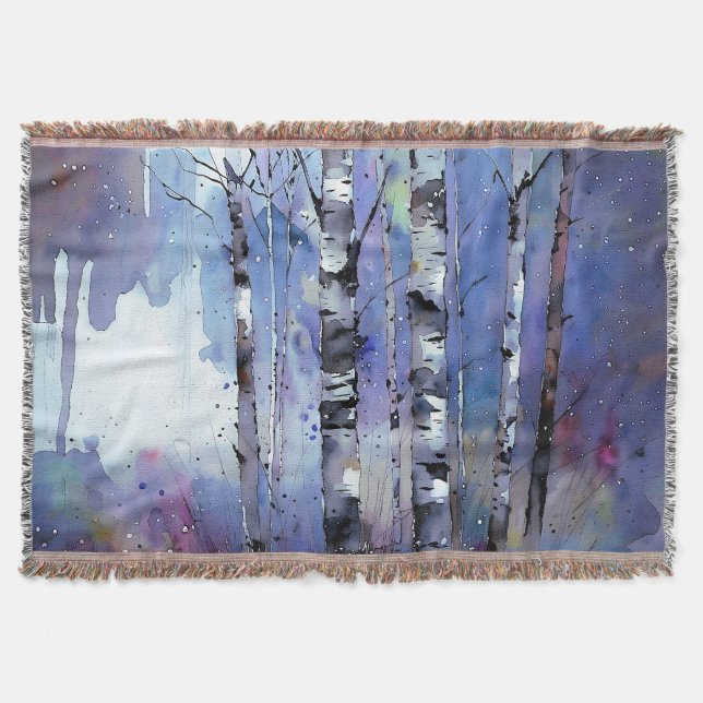 Manta Nevada en el Birch Encantado (Anverso)