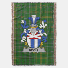 Manta Nevill irlandés o el escudo de armas de Neville
